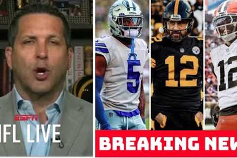 FULL NFL LIVE | Dolphins trade Jalen Ramsey to Cowboys? - Aaron Rodger vs Steelers? - Travis Hunter?