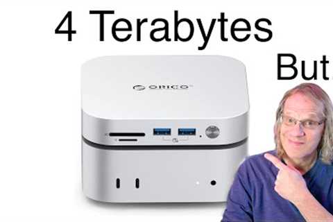 ORICO Mini Mate 4T for Mac Mini. A match made in Heaven or Hell?