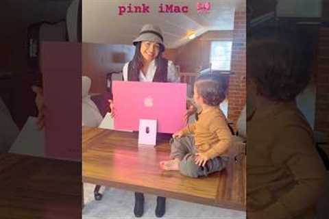 La iMac rosa no desepcionó 🖥️💕