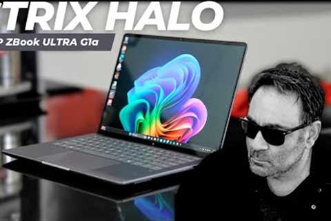 HP ZBook Ultra 14 G1a:  STRIX HALO EFFECT