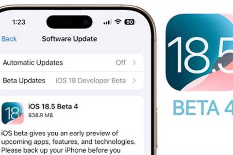 iOS 18.5 Beta 4 Released - What''s New?
