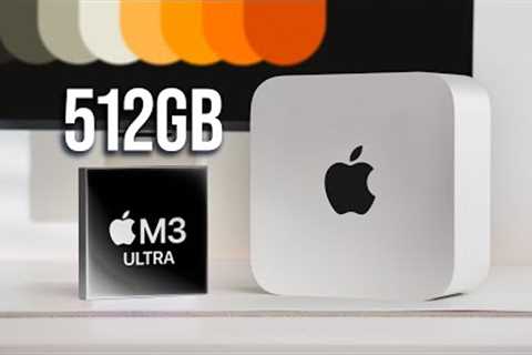 Mac Studio M3 Ultra 512GB // The Most Powerful Setup I’ve Ever Used!