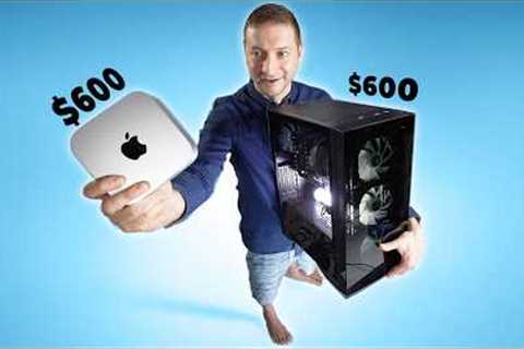 M4 Mac Mini vs Custom PC | UNEXPECTED