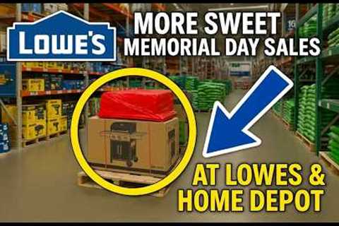 More SWEET Memorial Day Sales At Lowes & Home Depot