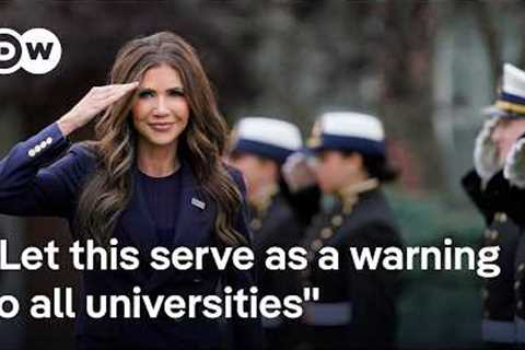 US governement terminates Harvard''s visa program, ending the ability to enrol international..