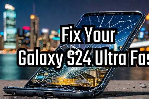 Smashed Galaxy S24 Ultra Screen During Vivid Sydney 2025? Here's Where to Get It Fixed in Sydney CBD