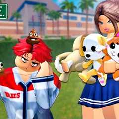 STUCK With The BAD BOY At High School (Berry Avenue Story)