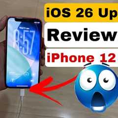 iOS 26 Review on iPhone 12 Mini ! Great Update 😦