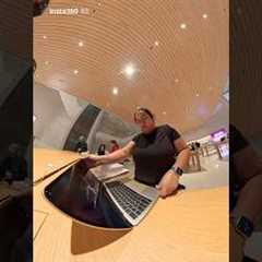 First ever brand new Macbook Air! Thank you Lord #trx #apple #x5 #insta360