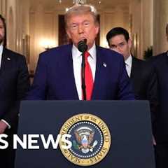 Trump addresses strikes on Iranian nuclear sites, warns Iran to make peace | Special Report