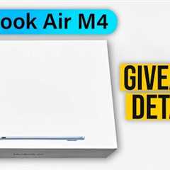 2025 MacBook Air M4 GIVEAWAY Details for June Date!