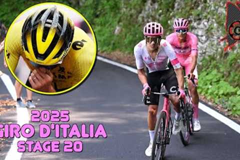Heartbreak, Hard Climbs, & TACTICS in EPIC Giro Conclusion