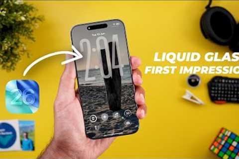 iOS 26 Liquid Glass UI – Apple’s Most Stunning Redesign Yet!