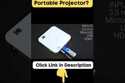 KODAK Luma 350 Portable Smart Projector - Is This The Best projector? 🤔 #shorts