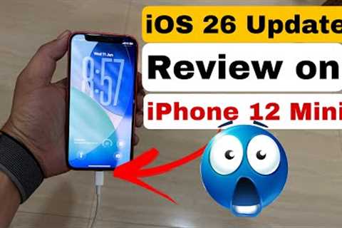 iOS 26 Review on iPhone 12 Mini ! Great Update 😦