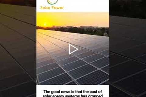 How much does a solar energy system cost