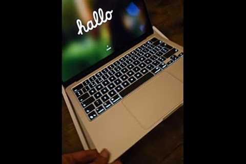 2025 MacBook Air M4 - Unboxing #apple