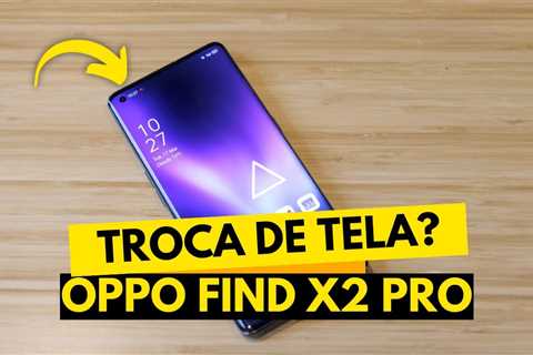 QUEBREI a Tela do OPPO Find X2 Pro! 😱 Veja Como Ficou Depois do Conserto