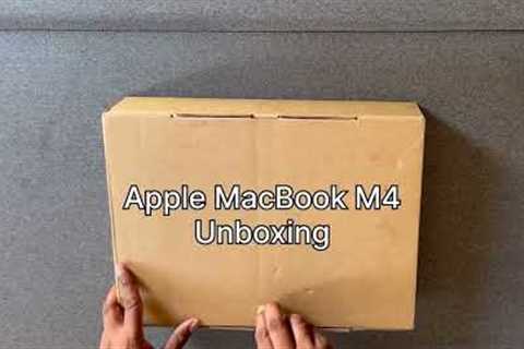 Apple MacBook Air M4 Unboxing...