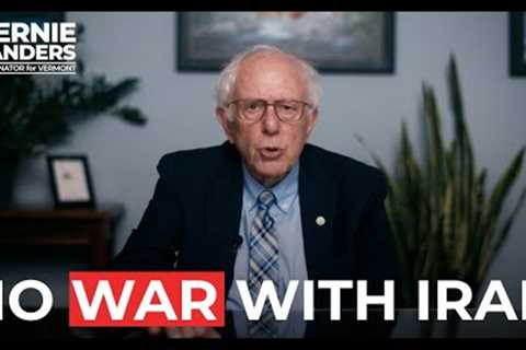 Trump: Don''t Drag the US Into Netanyahu''s War with Iran | Sen. Bernie Sanders