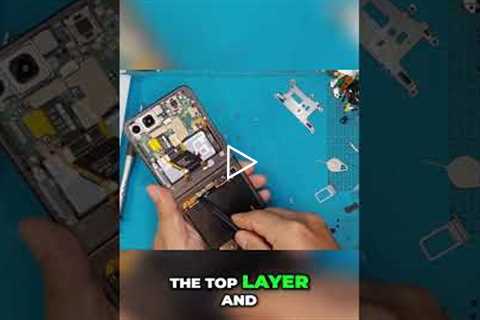 iPhone Battery Replacement: Layer by Layer Removal Guide [Z FLIP 5] | Sydney CBD Repair