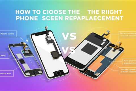 How To Choose The Right Phone Screen Replacement