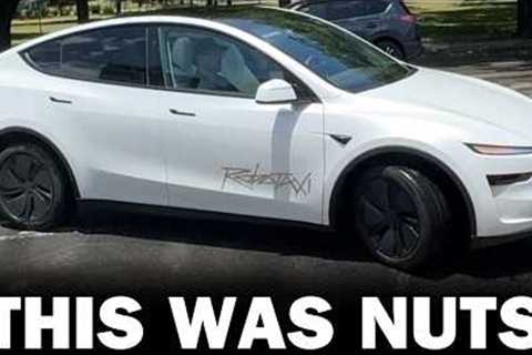 First Ever Tesla Robotaxi Ride!