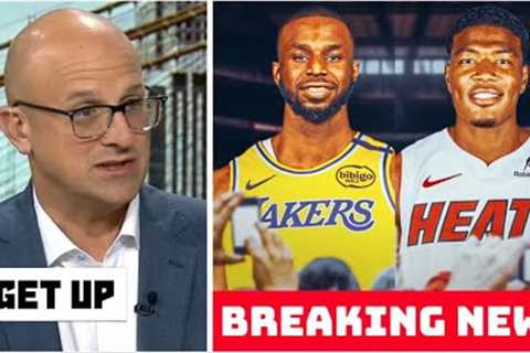GET UP | Bobby Marks BREAKING Lakers discussing BLOCKBUSTER trade for Heat All-Star Andrew Wiggins
