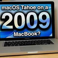 Installing macOS Tahoe Beta on a 2009 MacBook - Is It Possible?