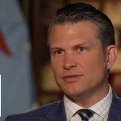 Pete Hegseth: My job is to restore the ''warrior ethos''