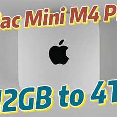 upgrade Mac Mini M4 Pro from 512GB to 4TB SSD storage capacity