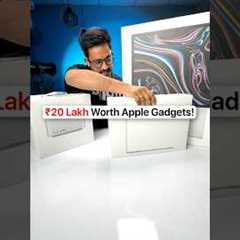 ₹20 Lakh Worth Apple Products Unboxing!
