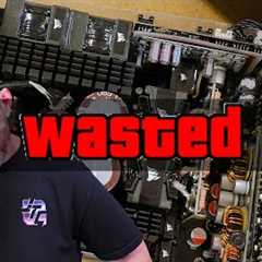 Investigating what exploded in my PSU... DANGEROUS! DONT ATTEMPT!