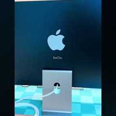 Hello iMac 💙💙💙#happy #shortvideo #imac #apple #unboxing