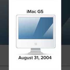 Evolution of iMac #imac #apple