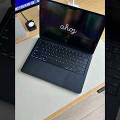 Unboxing the M4 MacBook Air 13” Midnight 🔥