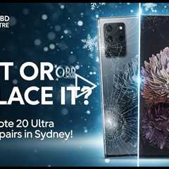 Is It Worth Fixing a Dropped Galaxy Note 20 Ultra in Sydney During Winter?