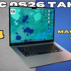 I’ve Been Using MacOS 26 Tahoe on the M4 MacBook Air & It’s Been Awesome!