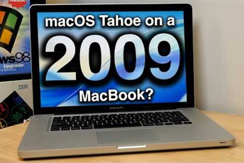 Installing macOS Tahoe Beta on a 2009 MacBook - Is It Possible?
