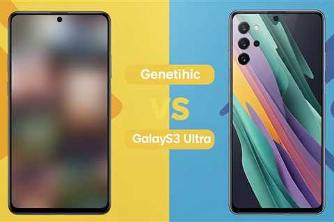 Comparing the screen quality of a generic screen vs. an original Samsung Galaxy S23 Ultra screen