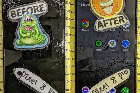 What it takes to repair the Google Pixel 8 Pro’s display