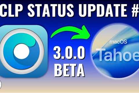 OCLP macOS Tahoe Beta Status Update PROGRESS!!!