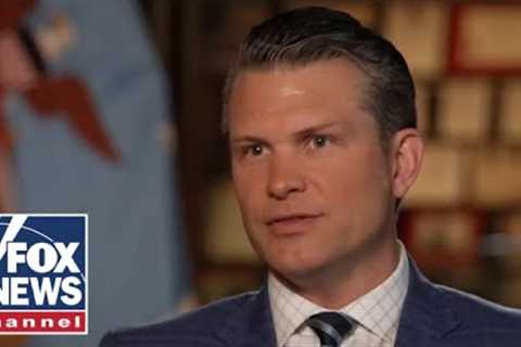 Pete Hegseth: My job is to restore the ''warrior ethos''