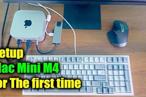 How to setup Mac Mini M4