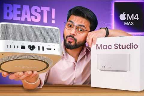 Mac Studio M4 Max = INSANE Power! 🤯 | Unboxing My New Editing Machine ⚡️