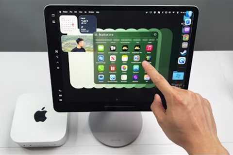 Making iPad as a Monitor for Mac Mini M4 | 4 Ways