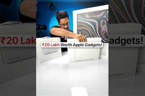 ₹20 Lakh Worth Apple Products Unboxing!