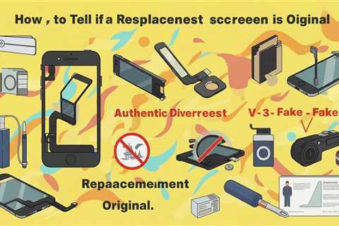 How to Tell if a Replacement Screen is Original