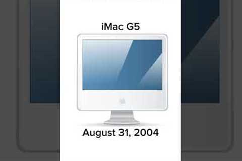 Evolution of iMac #imac #apple