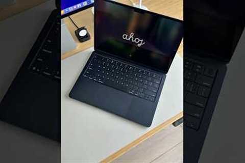Unboxing the M4 MacBook Air 13” Midnight 🔥